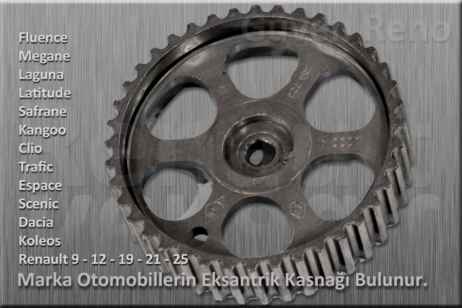RENAULT R 12 ÇIKMA YEDEK PARÇA EKSANTRİK KASNAĞI_CE7